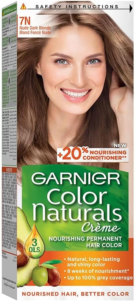 کیت رنگ مو گارنیر شماره 7N پایه رنگ بلوط طبیعی