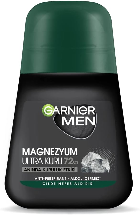 رول ضد تعریق مردانه گارنیه مدل Magnezyum Ultra 72sa حجم 50 میلی لیتر