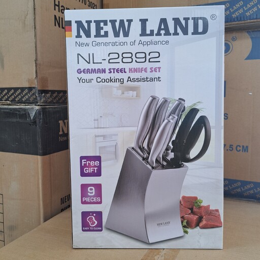 ست کارد آشپزخانه  9 تکه مدلNl2892 نیولند