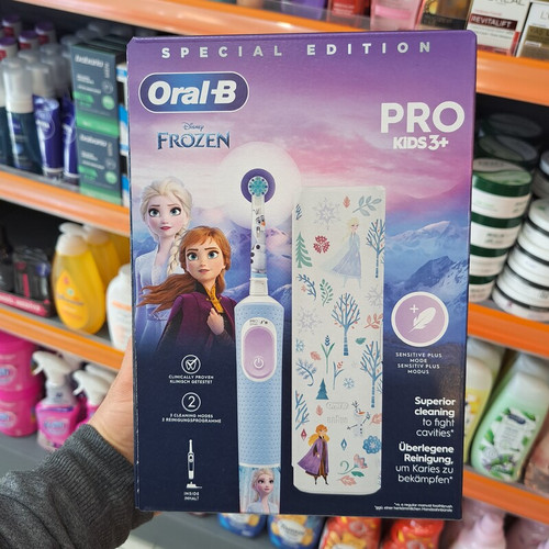 مسواک برقی کودک Oral-B مدل spiderman pro kids 3(دخترانه)